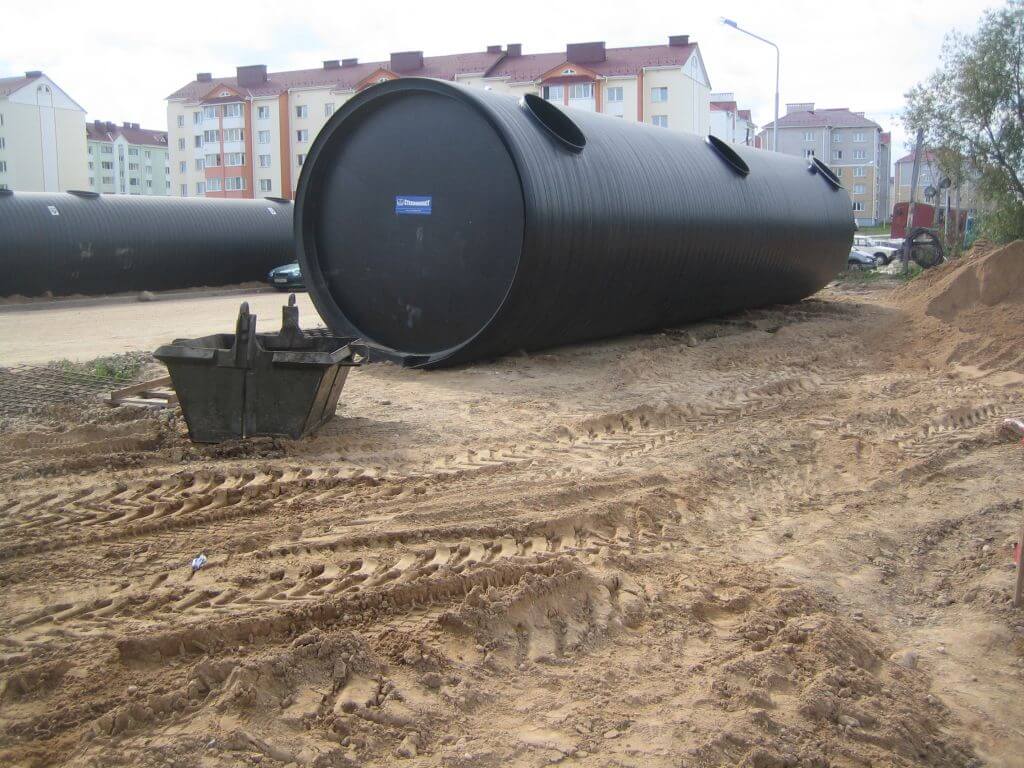 Производство очистных сооружений ливневых стоков